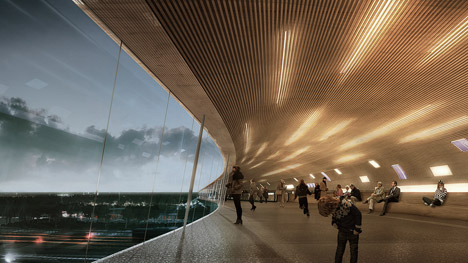 Køge North Station by COBE