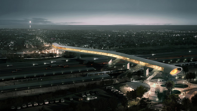 Køge North Station by COBE