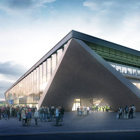 Lausanne football stadium by MLZD and Sollberger Bögli