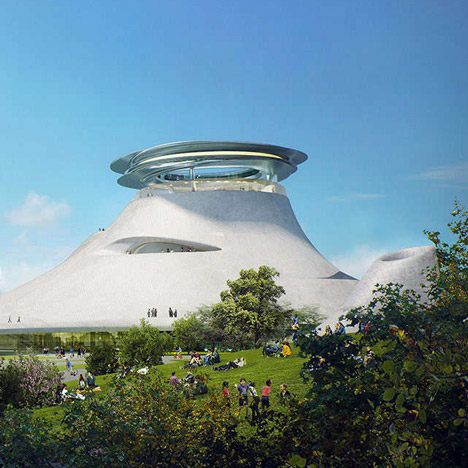 George Lucas Museum of Narrative Art in Chicago by MAD and Studio Gang