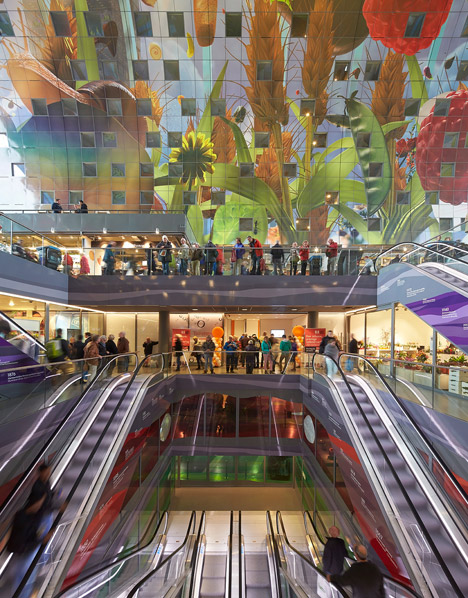 MVRDV Markthal Rotterdam Hufton+ Crow