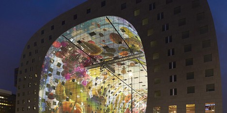 MVRDV Markthal Rotterdam Hufton+ Crow