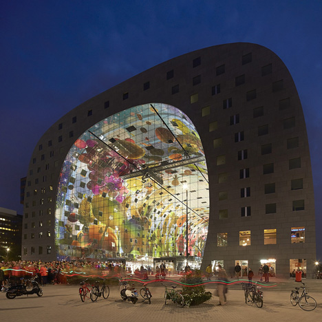 MVRDV Markthal Rotterdam Hufton+ Crow