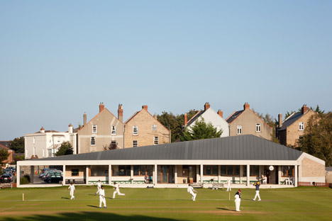 Merrion Cricket Pavilion by TAKA Architects