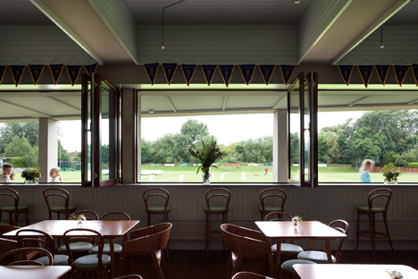 Merrion Cricket Pavilion by TAKA Architects