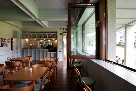 Merrion Cricket Pavilion by TAKA Architects