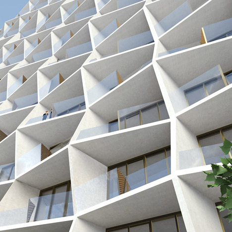 Residential apartment block in Miami Design District by Studio Gang