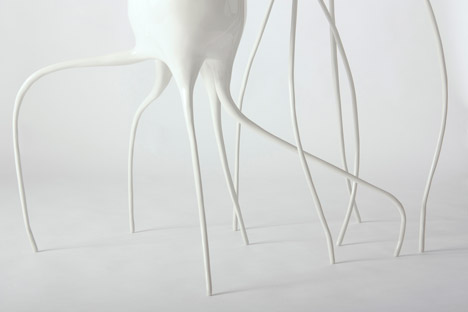 Monstera plant pots by Tim van de Weerd