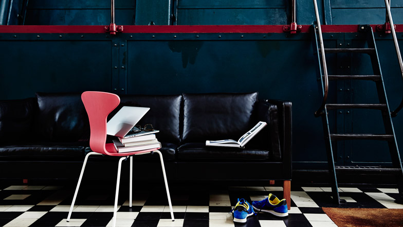 Munkegaard chair by Arne Jacobsen