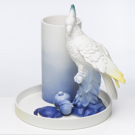 Natura Morta With Parrot by Giorgia Zanellato