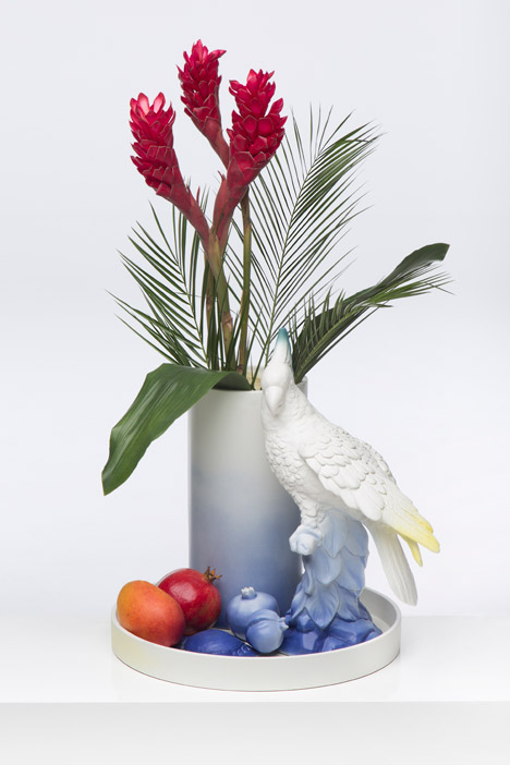Natura Morta With Parrot by Giorgia Zanellato