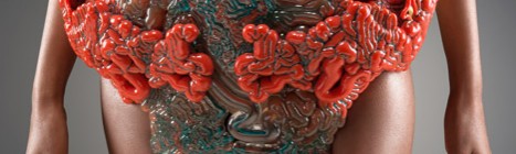 Neri Oxman at MIT Media Lab collaborates with Stratasys for 3D printed 'skin'