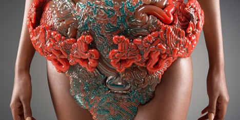 Neri Oxman at MIT Media Lab collaborates with Stratasys for 3D printed 'skin'