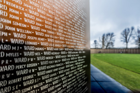 Notre Dame de Lorette international memorial by Philippe Prost