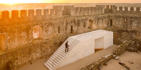 Pombal Castle's Visitor Centre by Comoco Architects