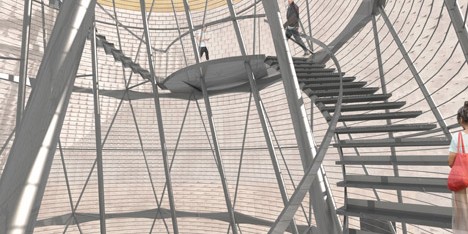 Pottery towers refurbishment proposal by Olivia Wright