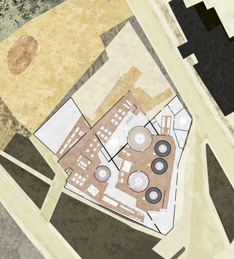 Pottery towers refurbishment proposal by Olivia Wright