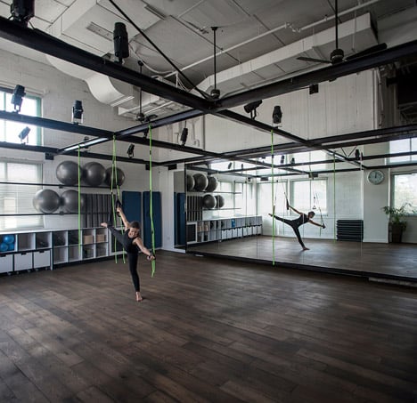 Powerhouse Pilates Studio for Paralympic swimming champion by Jacobs Yaniv Architects