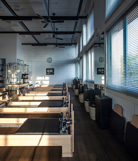 Powerhouse Pilates Studio for Paralympic swimming champion by Jacobs Yaniv Architects
