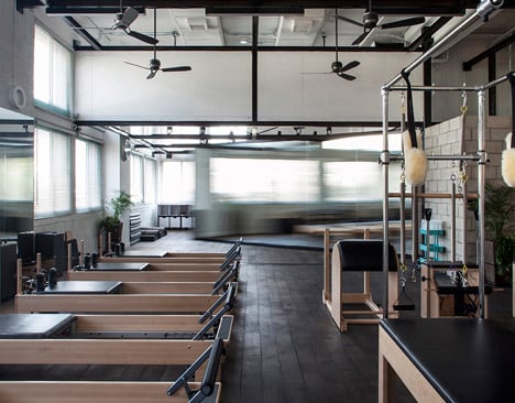 Powerhouse Pilates Studio for Paralympic swimming champion by Jacobs Yaniv Architects