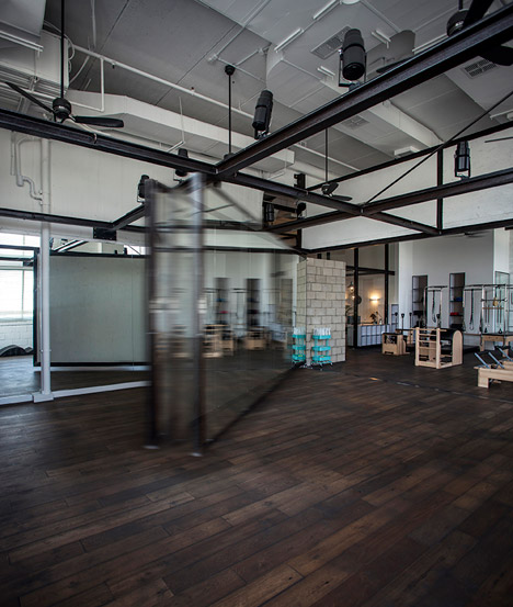 Powerhouse Pilates Studio for Paralympic swimming champion by Jacobs Yaniv Architects