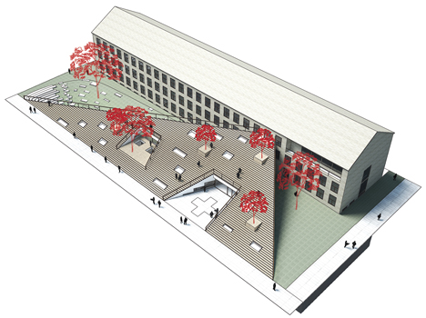 Red Cross Volunteer House by COBE