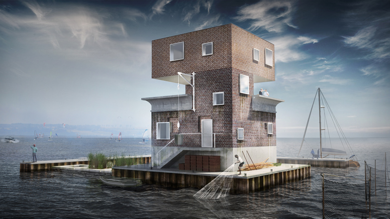 Remodeling an old observation tower by Moko Architects