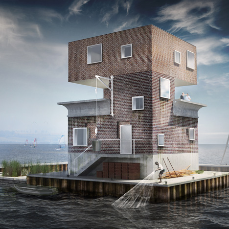 Remodeling an old observation tower by Moko Architects