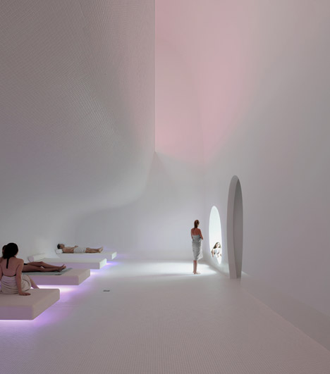 Restructuring and extension of swimming pool in Bagneux by Dominique Coulon et associés
