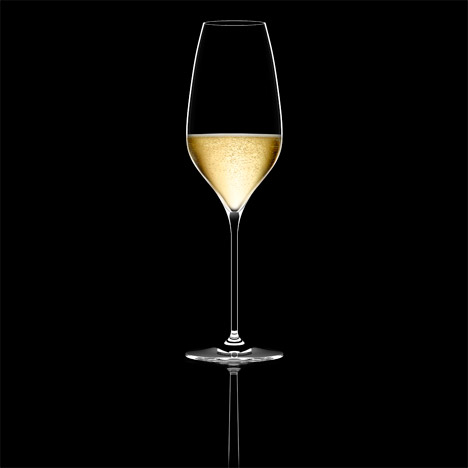 Richard Juhlin Optimum champagne glass by Claesson Koivisto Rune