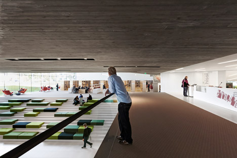 Seinäjoki Public Library and Provincial Library, Apila by JKMM Arkkitehdit