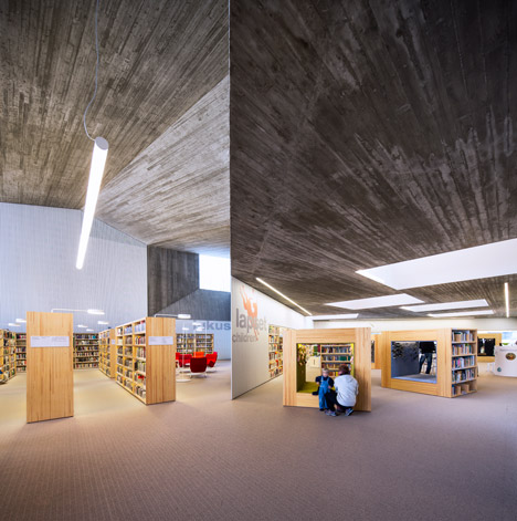 Seinäjoki Public Library and Provincial Library, Apila by JKMM Arkkitehdit