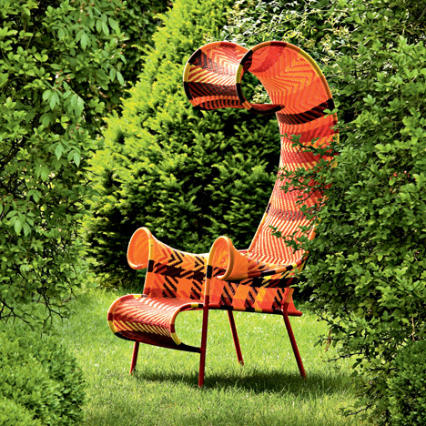 Shadowy armchair by Tord Boontje for Moroso