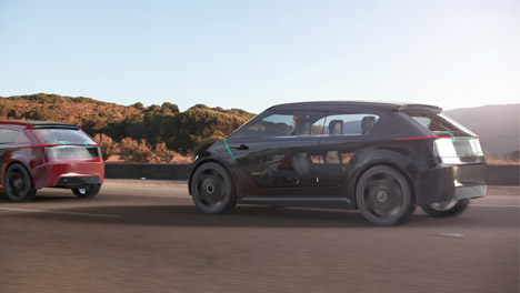 Slow becomes fast concept vehicle by IDEO