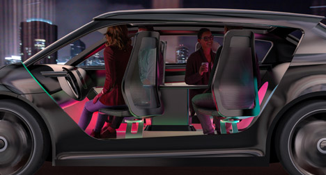 Slow becomes fast concept vehicle by IDEO