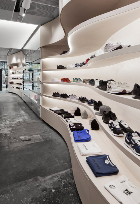 YME Universe concept store in Oslo by Snøhetta