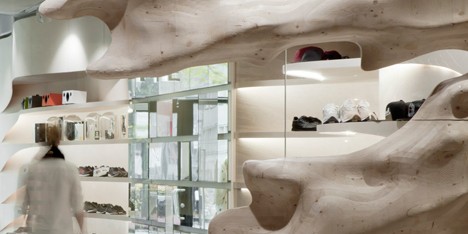 YME Universe concept store in Oslo by Snøhetta