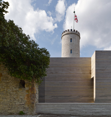 Sparrenburg visitor centre by Max Dudler