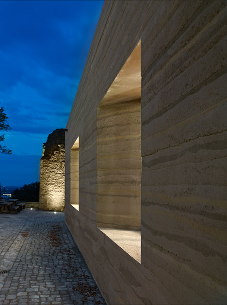 Sparrenburg visitor centre by Max Dudler