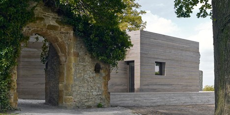 Sparrenburg visitor centre by Max Dudler