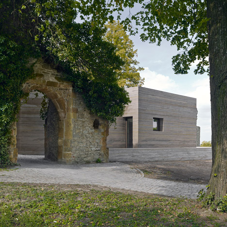Sparrenburg visitor centre by Max Dudler