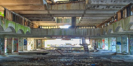 St Peter's Seminary in Cardross by Gillespie Kidd & Coia