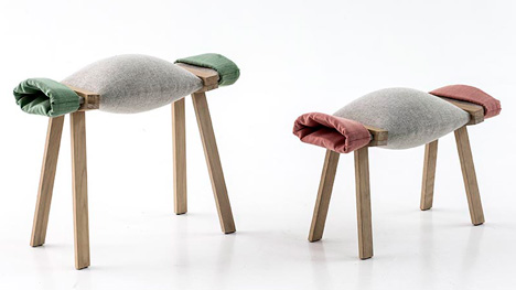 Sugar stool by Raw Edges for Moroso