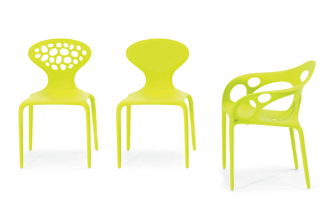 Supernatural chairs by Ross Lovegrove for Moroso
