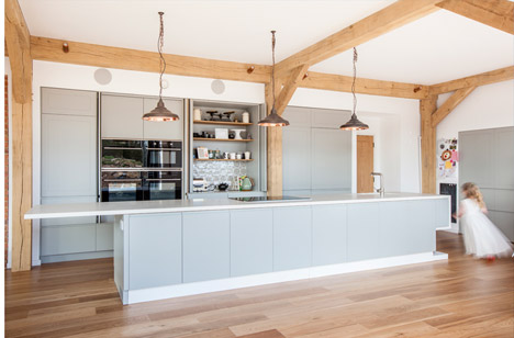 Timber Frame House in Leighton Buzzard by A-Zero