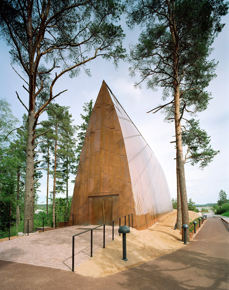 Turku Ecumenical Art Chapel by Sanaksenaho Architects