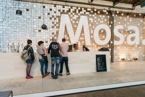 Mosa, Ventura Lambrate 2014, photograph by Claudio Grassi Mosa, Ventura Lambrate 2014, photograph by Claudio Grassi