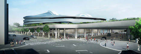 Zaha Hadid Tokyo Olympic stadium