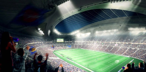 Zaha Hadid Tokyo Olympic stadium