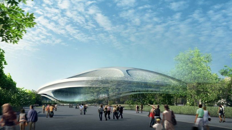 Zaha Hadid Tokyo Olympic stadium